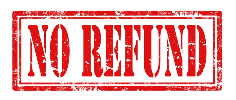 Most youth sports teams have a no-refund policy